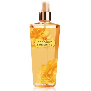 Telový Sprej AQC Fragrances Coconut Sunshine 250 ml