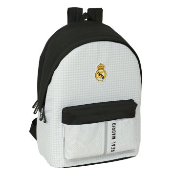 Batoh na Notebook Real Madrid C.F. 24/25 Biela Sivá 31 x 44 x 18 cm 15,6"