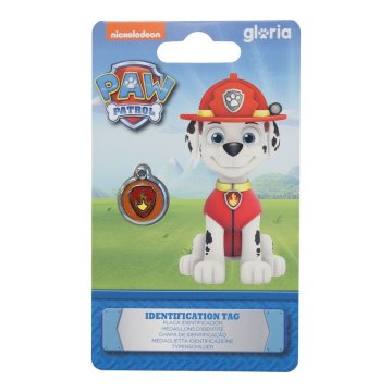 identifikačný štítok na obojok The Paw Patrol Marshall Veľkosť S