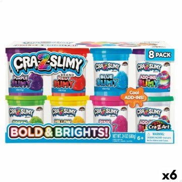 Plastelínová hra Cra-Z-Art Bold&Brights (6 kusov) Slime