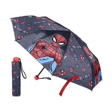 Skladací dáždnik Spiderman Sivá (Ø 92 cm)