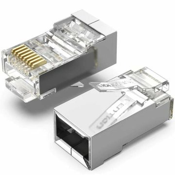 Konektor RJ45 Vention IDAR0-50 Striebristý