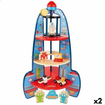 Playset Woomax 9 Kusy 2 kusov 32,5 x 53,5 x 32,5 cm