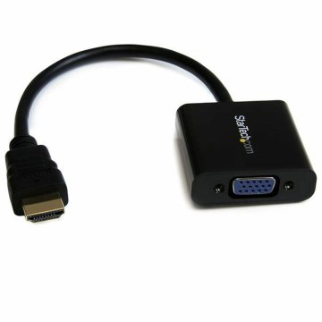 HDMI Adaptér Startech HD2VGAE2 1920 x 1080 px Čierna