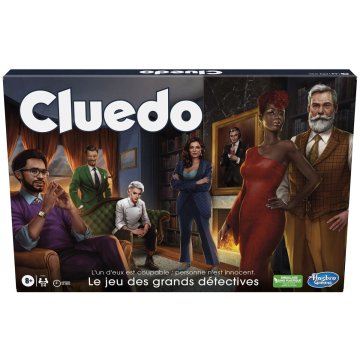 Stolová hra Hasbro Cluedo (FR) Viacfarebná