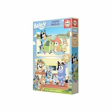 Sada 2 puzzle Bluey Drevo 50 Kusy