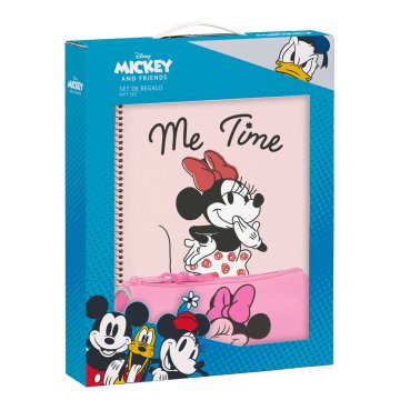 Papierenský Set Minnie Mouse Loving Ružová A4 3 Kusy