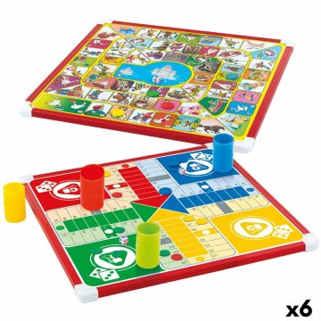 Rada Parcheesi Colorbaby 32 x 32 x 1 cm (25 Kusy) (6 kusov)