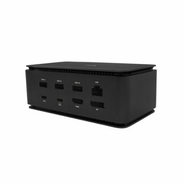 Dokovacia stanica i-Tec USB4DUALDOCK100W Čierna