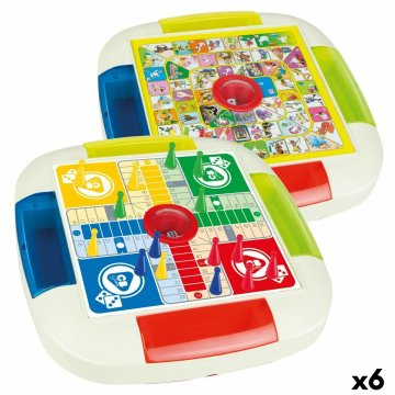 Rada Parcheesi Colorbaby 26 x 5 x 26 cm (6 kusov)