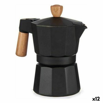 Moka Kanvica Drevo Aluminium 150 ml (12 kusov)