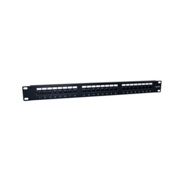 Patch Panel 24 Portov UTP Kategória 6 2LAN ARAP19C6A24UTP 19