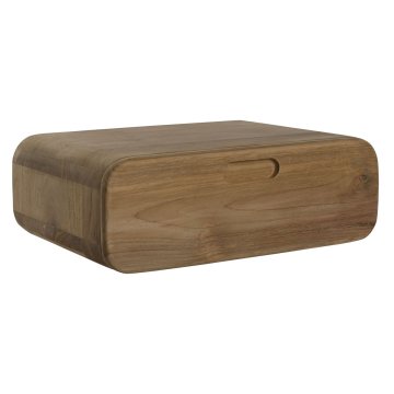 Nočný stolík Home ESPRIT Teak 50 x 40 x 17 cm