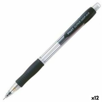 Pentelka Pilot Super Grip Čierna 0,5 mm (12 kusov)