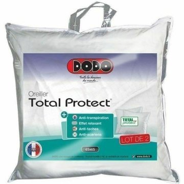 Vankúš DODO Total Protect Biela 65 x 65 cm (2 kusov)