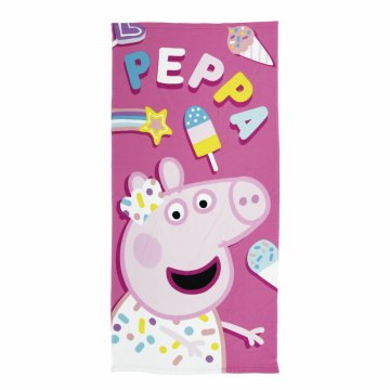 Uterák do kúpeľne Peppa Pig Cosy corner (70 x 140 cm)