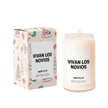 Parfúmovaná Sviečka GOVALIS Vivan los Novios (500 g)