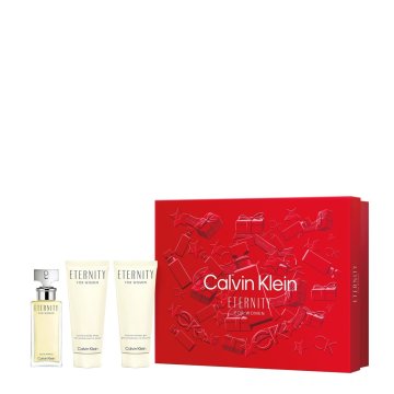 Súprava s dámskym parfumom Calvin Klein Eternity 3 Kusy