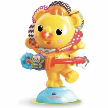 Hrkálka Vtech Baby P'tit Lion A Ventouse Viacfarebná