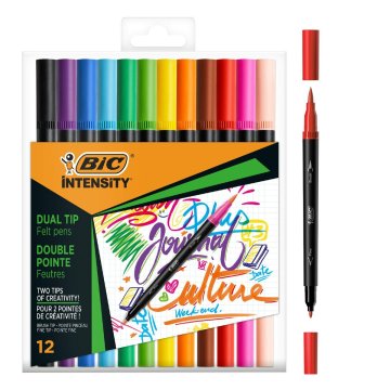 Sada fixiek Bic Intensity 12 Kusy Viacfarebná