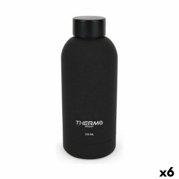 Termosku ThermoSport Soft Touch Čierna 350 ml (6 kusov)