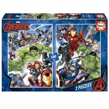 Sada 2 puzzle The Avengers 100 Kusy