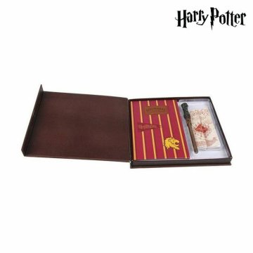 Poznámkový blok + Pero Gryffindor Harry Potter Harry Potter Červená