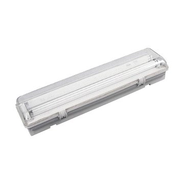 Vodotesné LED svietidlo EDM Sivá 2 x 9 W