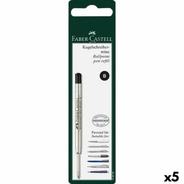 Náhradné časti Faber-Castell Pero Čierna (5 kusov)