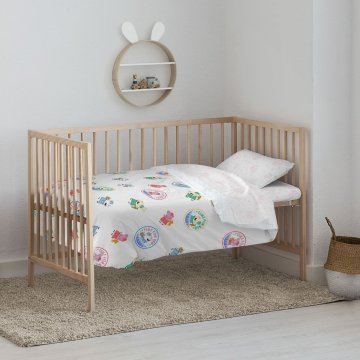 Obliečka na paplón do detskej postieľky Peppa Pig Time bed 100 x 120 cm