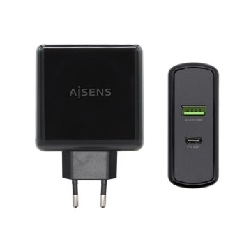 Nabíjačka USB Stena Aisens PD 3.0 USB-C 48 W Čierna