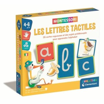 Vzdelávacia hra Clementoni Les lettres tactiles (FR)