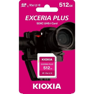 Pamäťová karta Micro SD s adaptérom Kioxia PLUS UHS-I C10 R98 512 GB