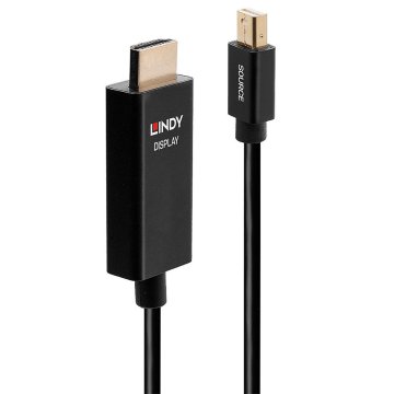 Adaptér Mini DisplayPort na HDMI LINDY 40920 Čierna 50 cm