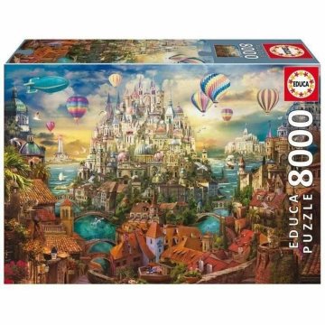 Puzzle Educa City of Reve 8000 Kusy