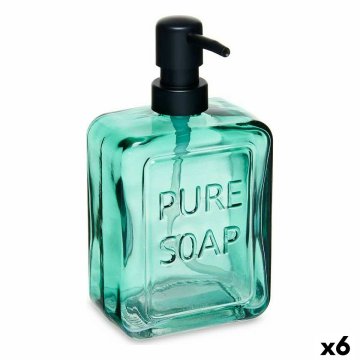 Dávkovač na mydlo Pure Soap Sklo zelená 570 ml (6 kusov)