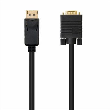 Adaptér DisplayPort na VGA NANOCABLE 10.15.4402 Čierna 2 m