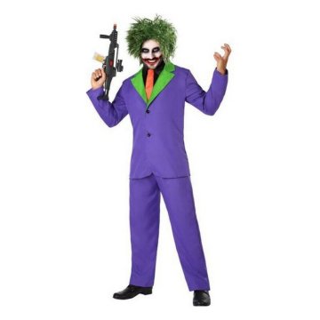 Kostým pre dospelých Joker Purpurová Vrah (3 Kusy)