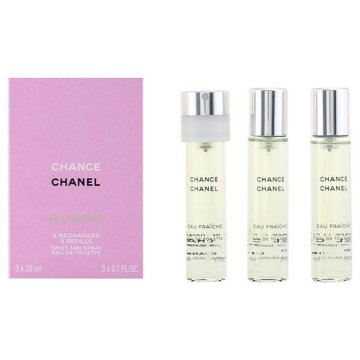 Súprava s dámskym parfumom Chance Eau Fraiche Chanel Chance Eau Fraîche (3 pcs)