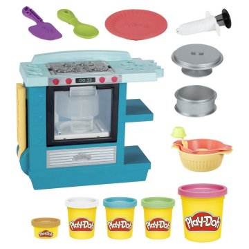 Plastelínová hra Playdoh Rising Cake Oven Hasbro F1321 Biela Viacfarebná