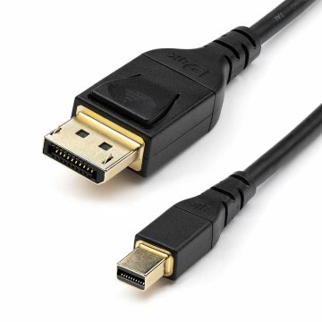 Kábel Mini DisplayPort na DisplayPort Startech DP14MDPMM1MB Čierna