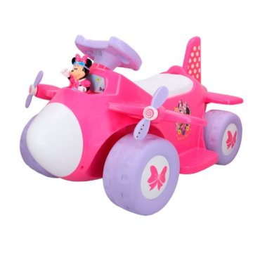 Elektrické auto pre deti Minnie Mouse Batérie Malé lietadlo 6 V