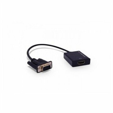 Adaptér HDMI na VGA 3GO C132 Čierna