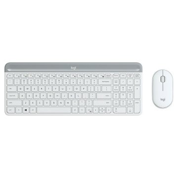 Klávesnica a myš Logitech MK470 Biela Francúzština AZERTY