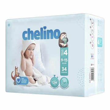 Jednorázové plienky Chelino 3602484 (6 kusov) (34 uds)