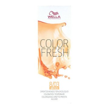 Polotrvalá farba Color Fresh Wella 10003221 Nº 8/03 (75 ml)