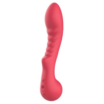 Klasické dildo Dream Toys Amour Flexible G-Spot Červená