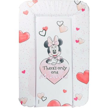 Menič Minnie Mouse CZ10340 Cestovný Biela Srdcia 73 x 48,5 x 3 cm