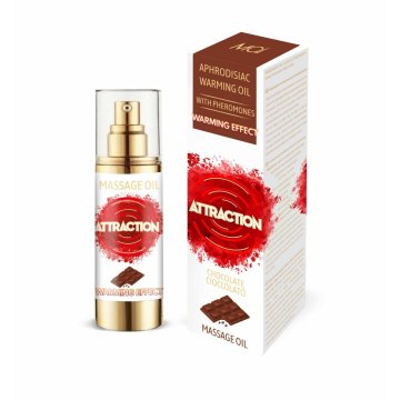 Erotický masážny olej Attraction Chocolate 30 ml