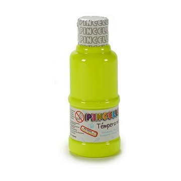 Temperové farby Neon Žltá 120 ml (12 kusov)